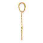 FJC Finejewelers 14k Yellow Gold Swimming Charm