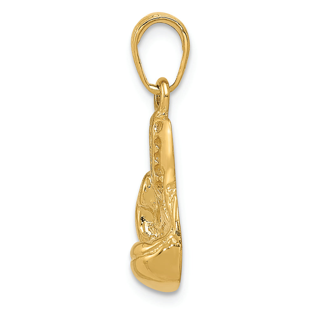 FJC Finejewelers 14k Yellow Gold Lg Boxing Glove Charm