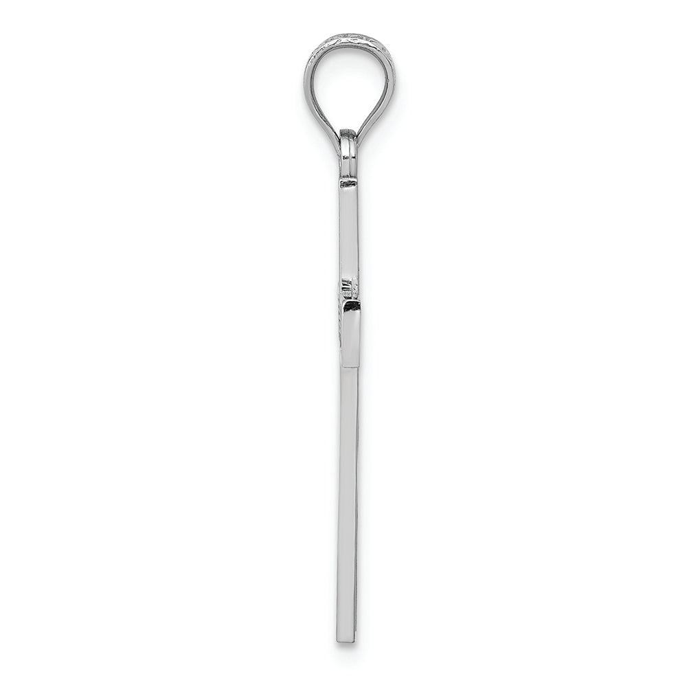 FJC Finejewelers 14k White Gold Cross Charm