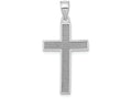 FJC Finejewelers 14k White Gold Cross Charm