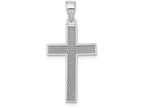 FJC Finejewelers 14k White Gold Cross Charm