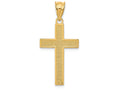 FJC Finejewelers 14k Yellow Gold Cross Charm