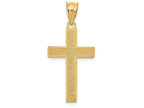 FJC Finejewelers 14k Yellow Gold Cross Charm