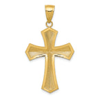 FJC Finejewelers 14k Yellow Gold Passion Cross Charm