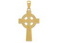 FJC Finejewelers 14k Yellow Gold Celtic Cross Charm