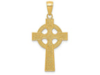 FJC Finejewelers 14k Yellow Gold Celtic Cross Charm