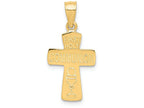 FJC Finejewelers 14k Yellow Gold First Holy Communion Cross Charm