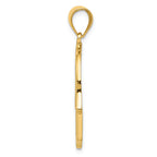FJC Finejewelers 14k Yellow Gold Filigree Hamsa Charm