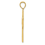 FJC Finejewelers 14k Yellow Gold Irish Cross Charm