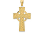FJC Finejewelers 14k Yellow Gold Irish Cross Charm