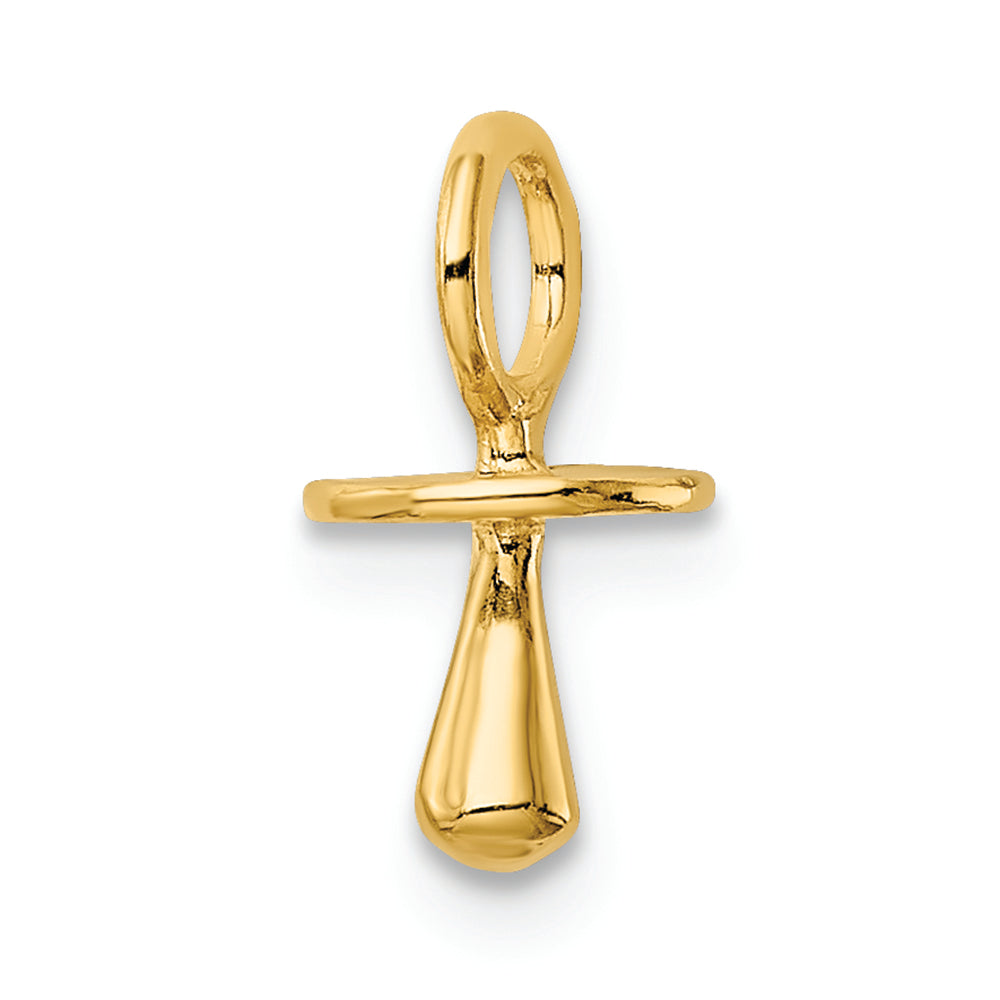 FJC Finejewelers 14k Yellow Gold Polished 3d Pacifier Charm