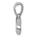 FJC Finejewelers 14k White Gold Chai (life) Charm