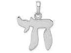FJC Finejewelers 14k White Gold Chai " Life" Charm