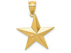 FJC Finejewelers 14k Yellow Gold Polished Star Charm