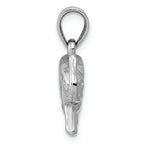 FJC Finejewelers 14k White Gold Polished Elephant Charm