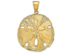 FJC Finejewelers 14k Yellow Gold Sand Dollar Charm