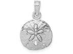 FJC Finejewelers 14k White Gold White Sand Dollar Charm