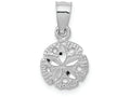 FJC Finejewelers 14k White Gold Sand Dollar Charm