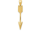 FJC Finejewelers 14k Yellow Gold Polished Arrow Charm