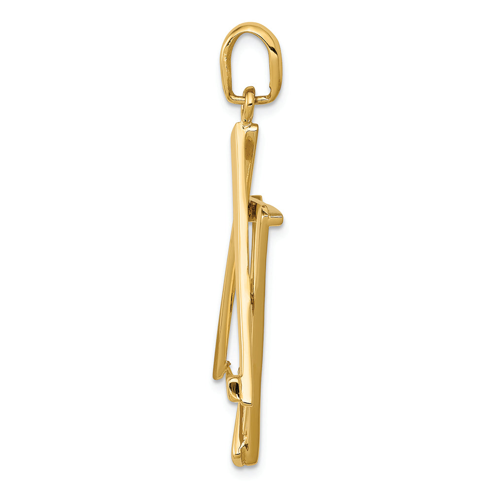 FJC Finejewelers 14k Yellow Gold Star Of David Charm