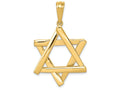 FJC Finejewelers 14k Yellow Gold Star Of David Charm