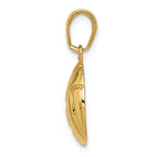 FJC Finejewelers 14k Yellow Gold Polished Volleyball Charm