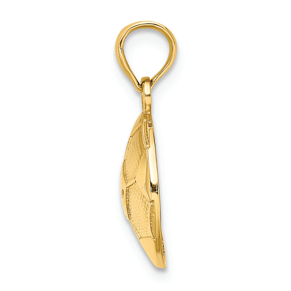 FJC Finejewelers 14k Yellow Gold Soccer Ball Charm