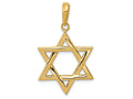 FJC Finejewelers 14k Yellow Gold Star Of David Charm
