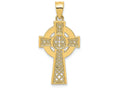 FJC Finejewelers 14k Yellow Gold Celtic Cross Charm