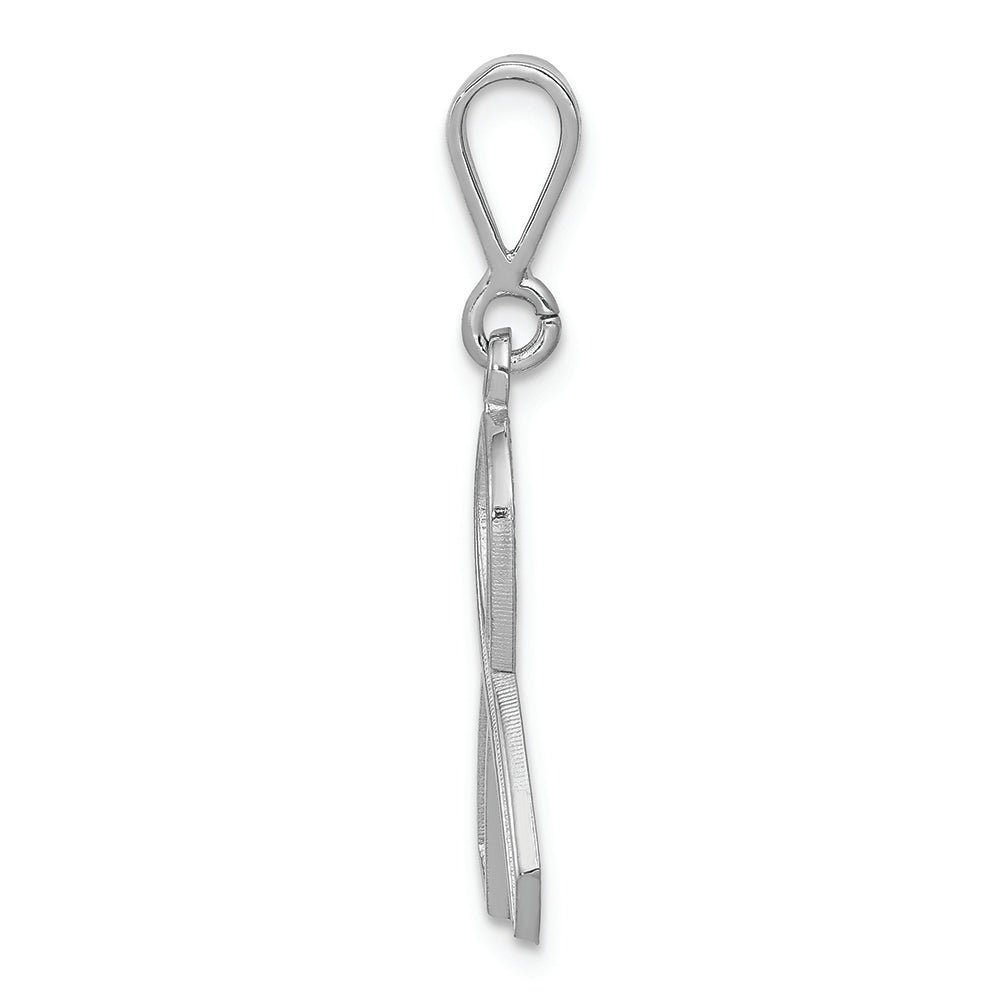 FJC Finejewelers 14k White Gold Awareness Charm