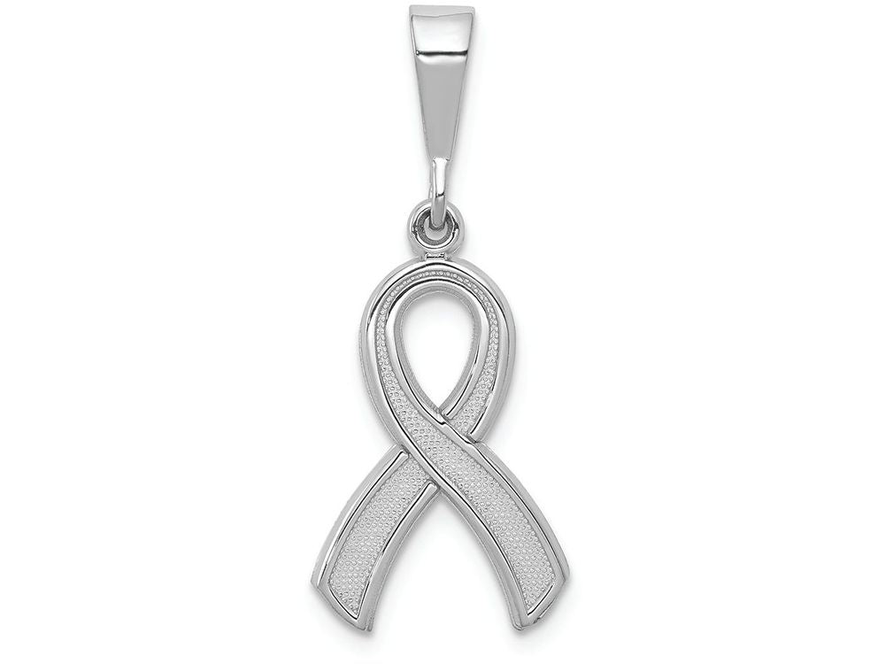 FJC Finejewelers 14k White Gold Awareness Charm