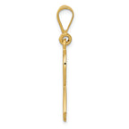 FJC Finejewelers 14k Yellow Gold Awareness Charm