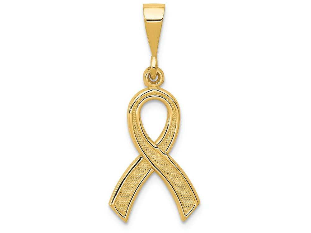 FJC Finejewelers 14k Yellow Gold Awareness Charm