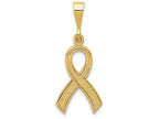 FJC Finejewelers 14k Yellow Gold Awareness Charm