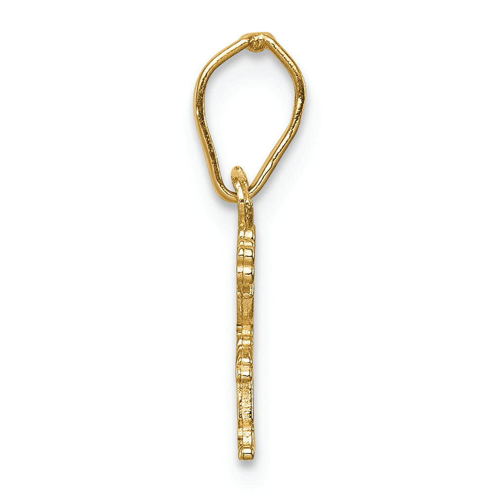 FJC Finejewelers 14k Yellow Gold Polished Little Girl Charm