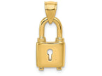 FJC Finejewelers 14k Yellow Gold Polished Lock Charm