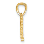 FJC Finejewelers 14k Yellow Gold Polished Break Apart Angel Wings Charm