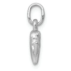 FJC Finejewelers 14k White Gold Elephant Charm