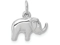 FJC Finejewelers 14k White Gold Elephant Charm