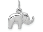FJC Finejewelers 14k White Gold Elephant Charm