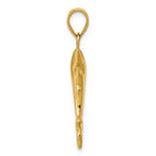 FJC Finejewelers 14k Yellow Gold Dolphin Pair Charm