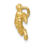 FJC Finejewelers 14k Yellow Gold Polished Small Sea Turtle Chain Slide Charm