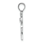 FJC Finejewelers 14k White Gold Polished Palm Tree Charm