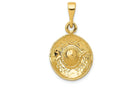 FJC Finejewelers 14k Yellow Gold Sombrero Charm