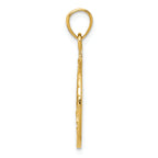 FJC Finejewelers 14k Yellow Gold Masonic Symbol In Wreath Charm