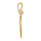 FJC Finejewelers 14k Yellow Gold Polished Musical Notes Charm