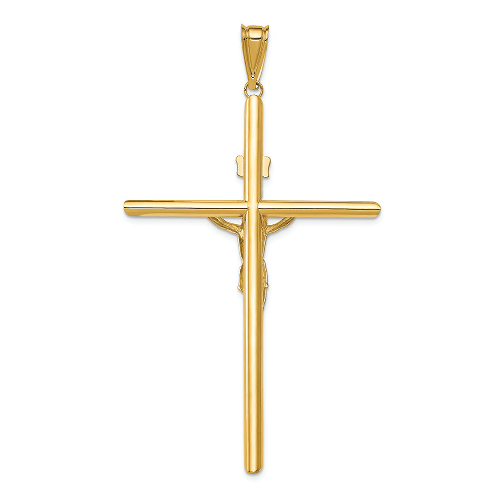 FJC Finejewelers 14k Two-tone Gold Polished Jesus Crucifix Charm