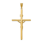 FJC Finejewelers 14k Two-tone Gold Polished Jesus Crucifix Charm