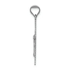 FJC Finejewelers 14k White Gold Crucifix Charm