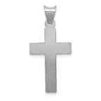 FJC Finejewelers 14k White Gold Crucifix Charm